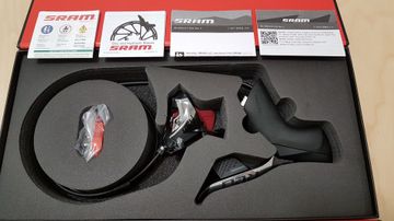 Tweedehands Sram Red eTap AXS 12 Speed Flatmount Right 00.7018.392.015 Drivetrain & Pedals
