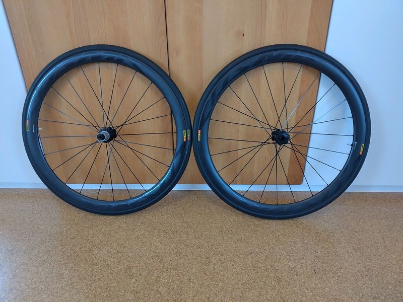 Used Mavic Cosmic Pro Carbon SL T Wheels