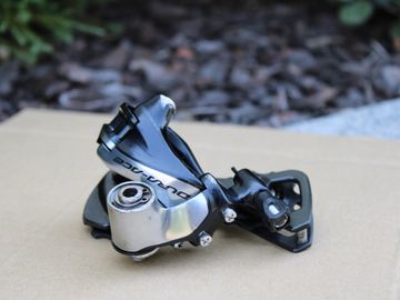 Tweedehands Shimano Dura Ace Drivetrain & Pedals