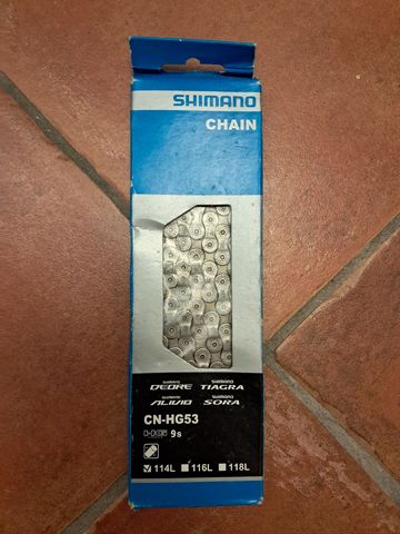 Tweedehands Shimano CN-HG53 2012 Drivetrain & Pedals