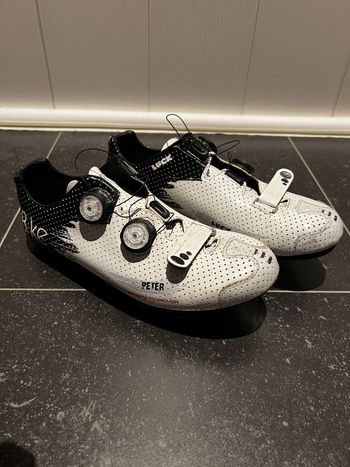 Used LUCK bespoke road cycling shoe 2019 bike