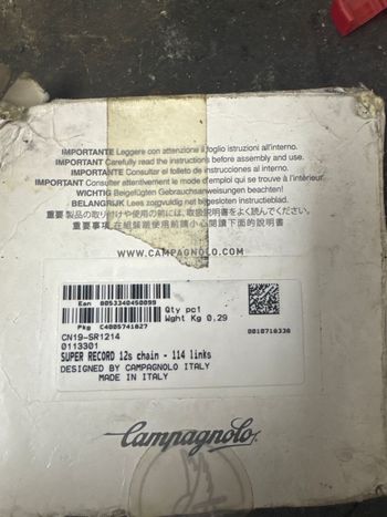 Tweedehands Campagnolo Super record 2025 bike — afbeelding 2 van 4