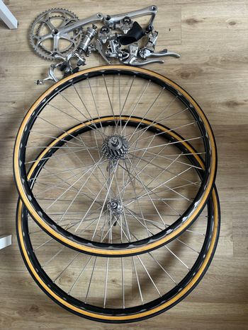 Używany Shimano Dura Ace 1993 Groupset