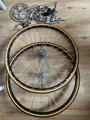 Tweedehands Shimano Dura Ace 1993 Groupset