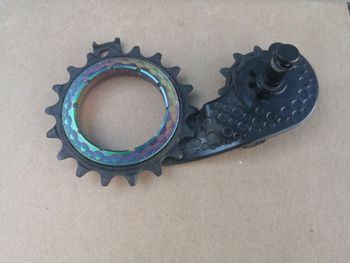 Absoluteblack, carbon hollow cage for Shimano