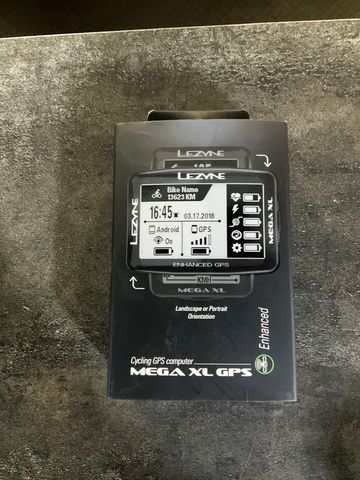 Used Lezyne Mega XL GPS bike computer 2023 Cycling Accessories