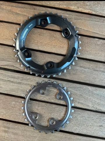 Tweedehands Shimano XT Drivetrain & Pedals