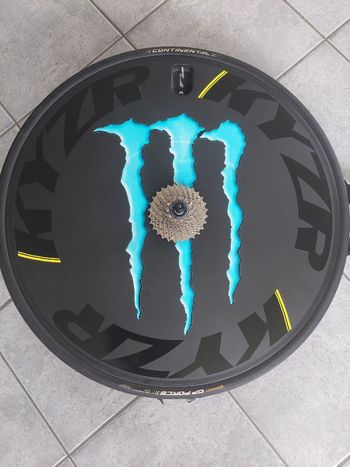 Używany KYZR Disc SL Scheibenrad Drahtreifen Shimano 20/11s 2018 Wheels