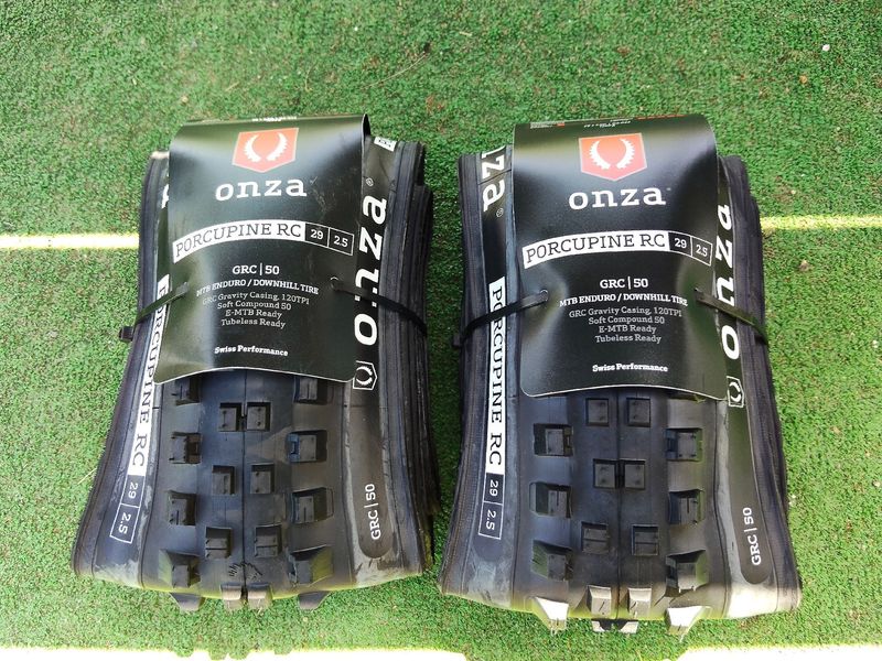 Used Onza Tires Porcupine rc 2024 Tyres & Tubes