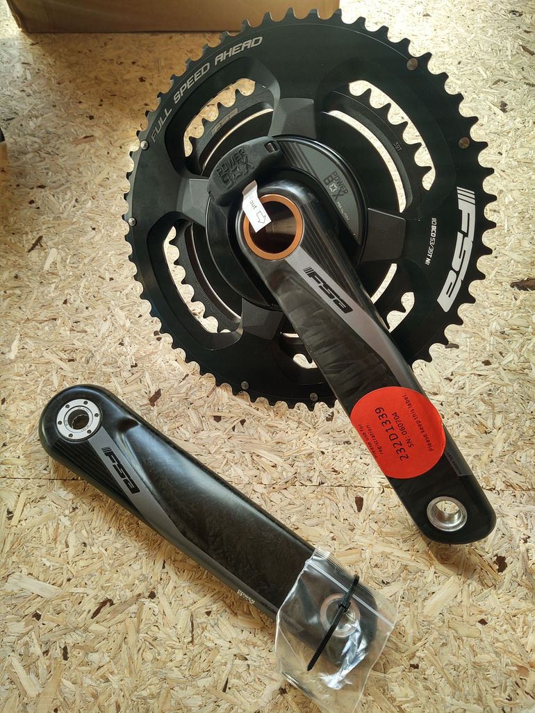 HOT Bicycle Crankset Fsa Powerbox Carbon Mtb Fsa FSA