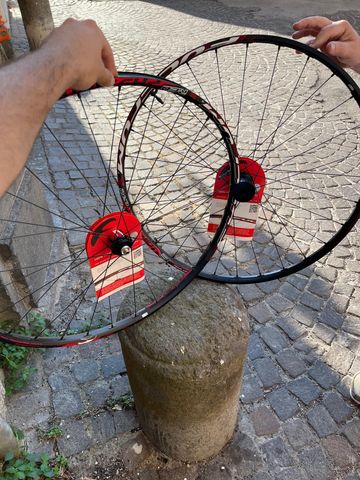 Used Fulcrum Red Passion 3 Wheels