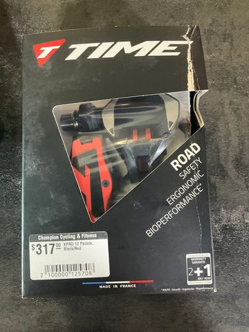 Used Time Pd time xpro 12 black and red 2024 Drivetrain & Pedals