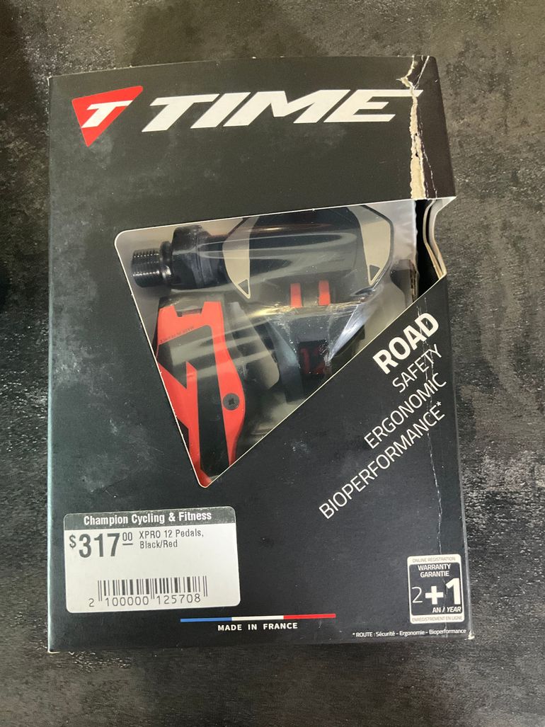 Time Pd time xpro 12 black and red 2024 TIME XPRO 12 BLACK/RED