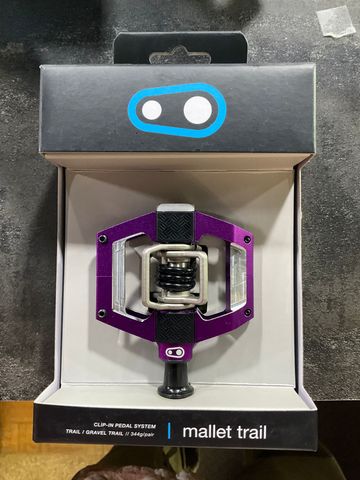 Used Crankbrothers Mallet trail purple 2024 Drivetrain & Pedals