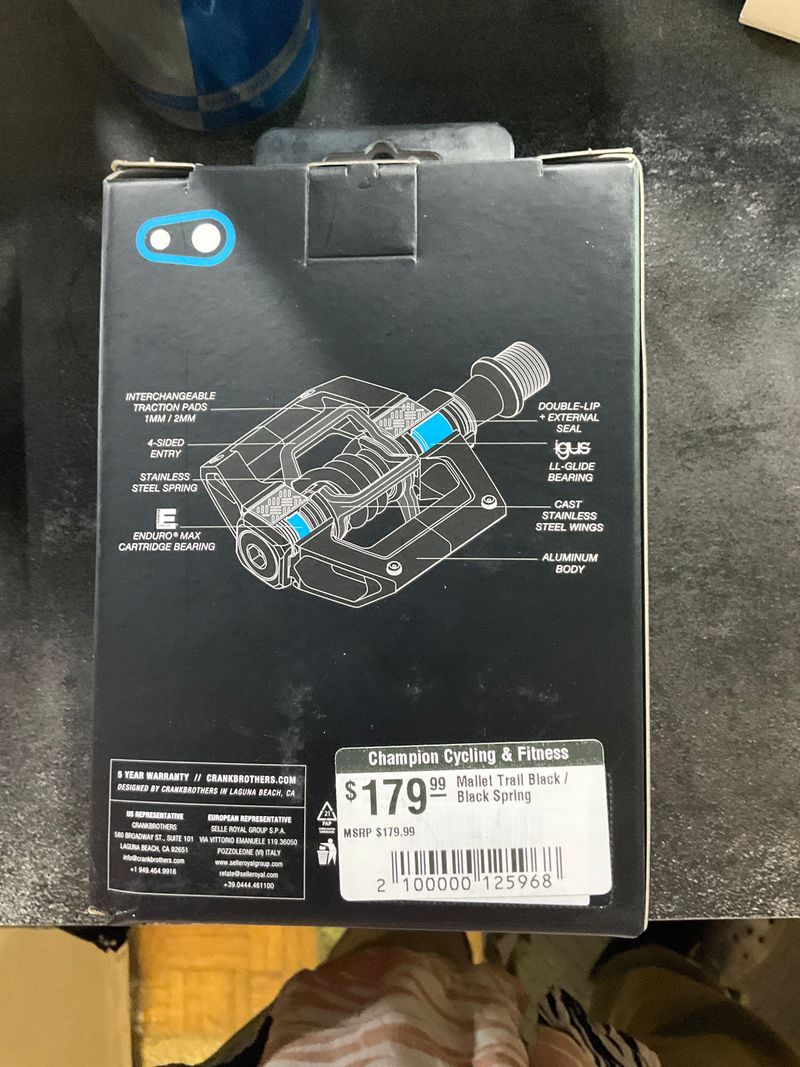 Used Crankbrothers Mallet trail 2024 Drivetrain & Pedals