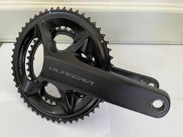 Brugt Shimano Ultegra FC-R8100 Crankset – 175 mm – 12-speed – 52-36 Drivetrain & Pedals