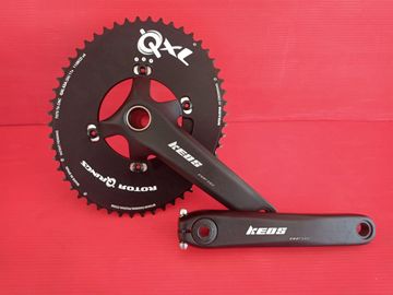 Gebrauchtes KEOS GUARNITURA RF380 + ROTOR QXL AERO OVAL Drivetrain & Pedals