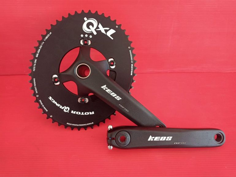 Used KEOS GUARNITURA  RF380 + ROTOR QXL AERO OVAL bike — image 1 of 2