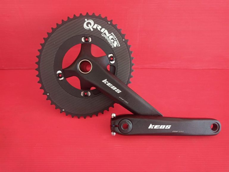 Used KEOS GUARNITURA  RF380 + ROTOR QARBON OVAL bike — image 2 of 2