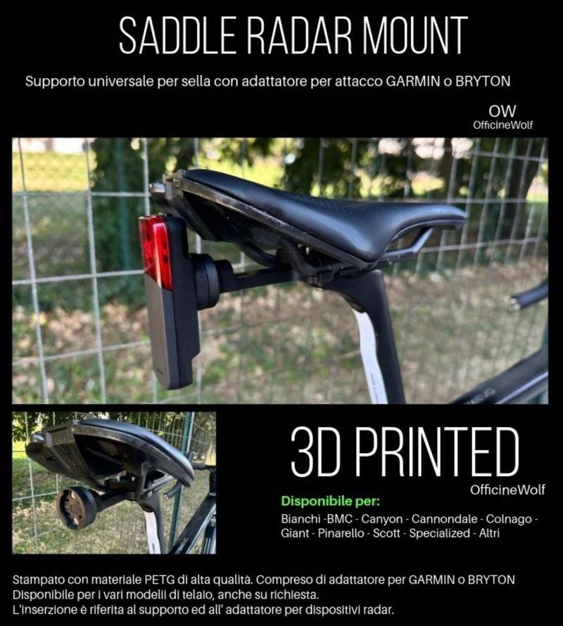 OW supporto sella Garmin/Bryton Saddles & Seatposts de segunda mano