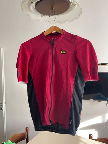 Used Ale cycling Maglia Alé Race manica corta rosso fragola nero 2020 Cycling Clothing