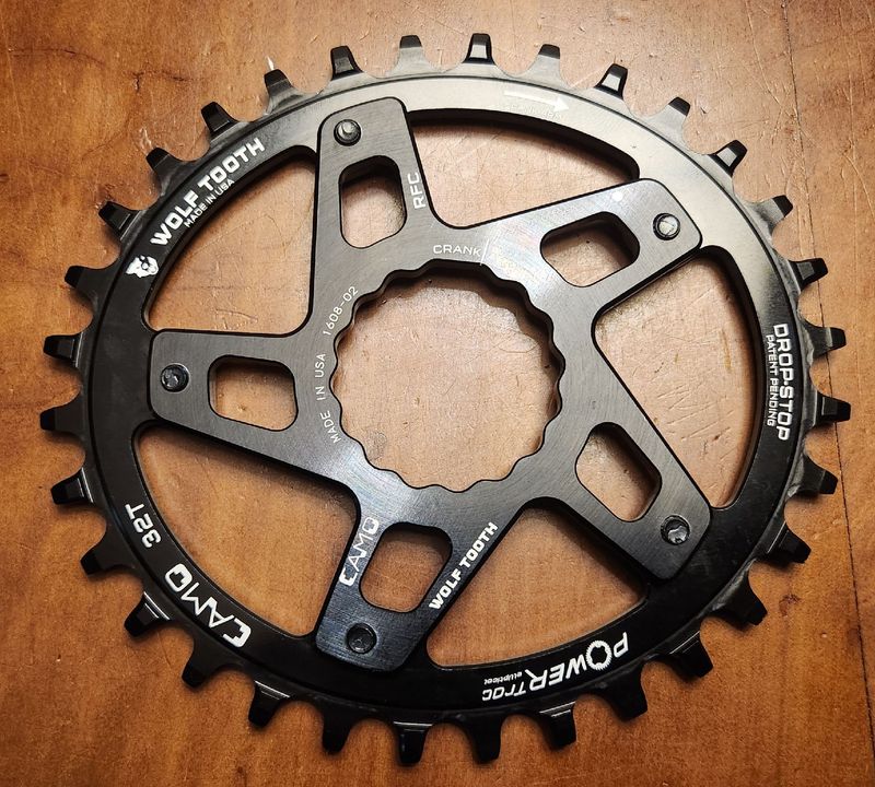 Used Wolf Tooth Sistema C.A.M.O. per Race Face/Corona Ovale M5 32T -5 mm OffSet 2025 Drivetrain & Pedals