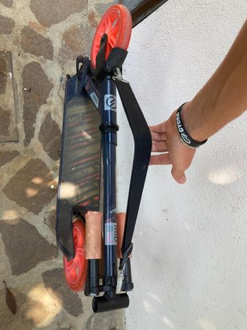 Brugt Oxelo mid 7 blu-arancione bike — billede 6 af 6