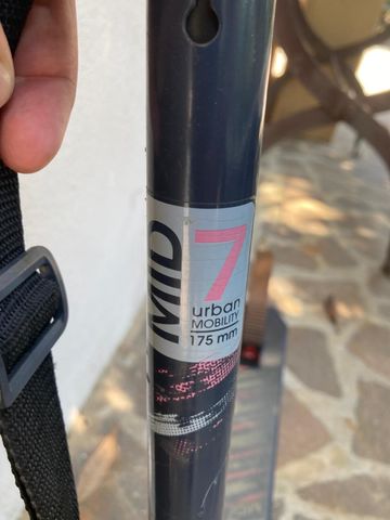 Brugt Oxelo mid 7 blu-arancione bike — billede 3 af 6