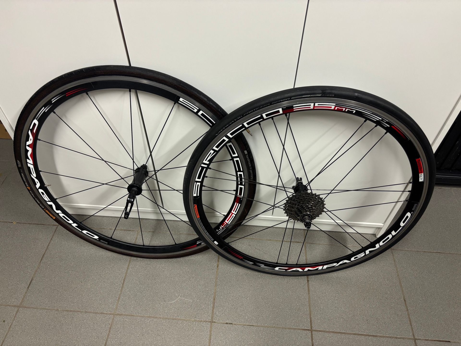 パーツ CAMPAGNOLO SCIROCCO Amazon.co.jp: Campagnolo SCIROCCO DB WO QR F/R HG Wheel