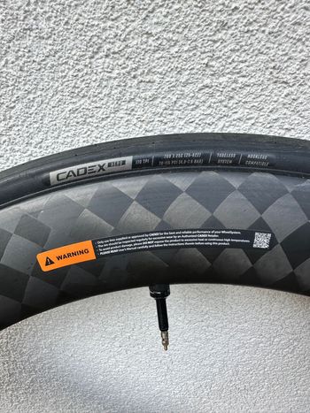 Brugt cadex Aero 4 spoke 2023 bike — billede 5 af 7