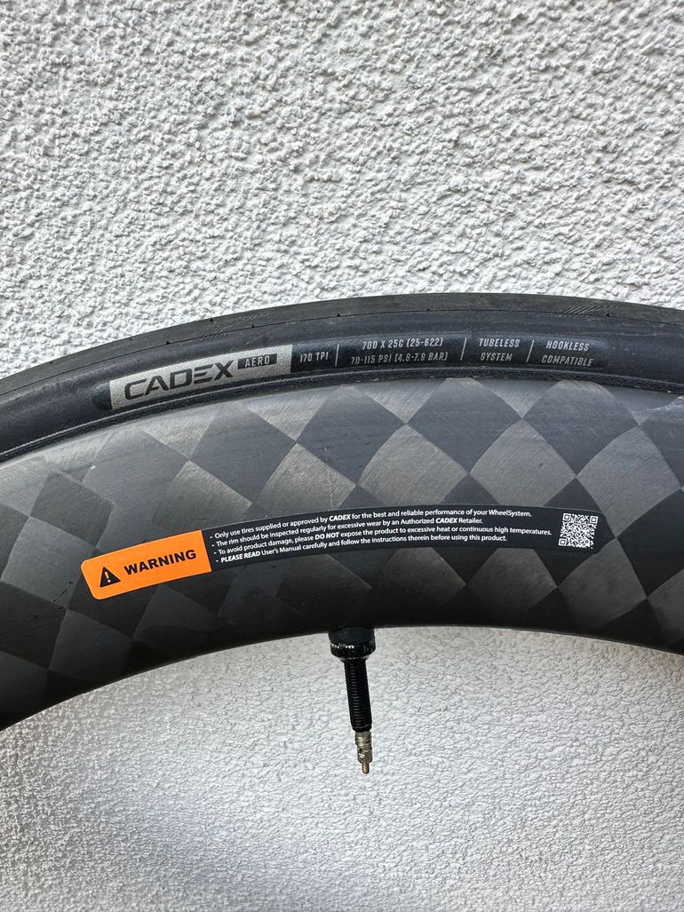 Brugt cadex Aero 4 spoke 2023 bike — billede 5 af 7
