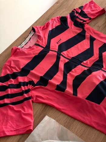 Brugt MAAP M-Flag Pro Light Jersey Coral, L 2020 Cycling Clothing