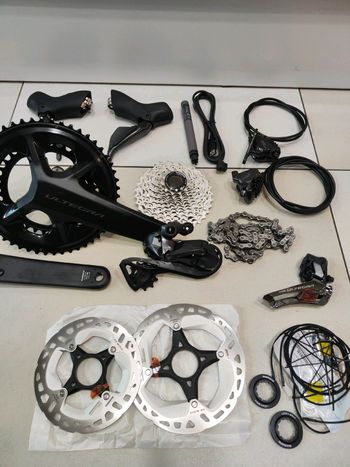 Tweedehands Shimano Ultegra di2 12v R8150 2024 Groupset