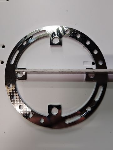 Used Reverse Components Bash VTT REVERSE 34T Chrome BCD104 2023 Drivetrain & Pedals