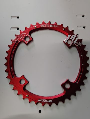 Used Reverse Components Plateau VTT 2x10 40T SRAM Rouge 2019 Drivetrain & Pedals