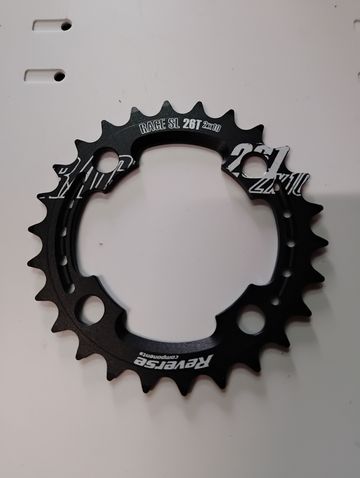 Used Reverse Components Plateau VTT 2x10 26T SRAM Noir 2019 Drivetrain & Pedals