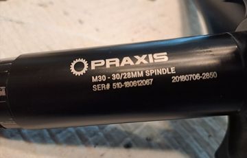 Praxis Works LEVA TIME 2018 Drivetrain & Pedals d'occasion