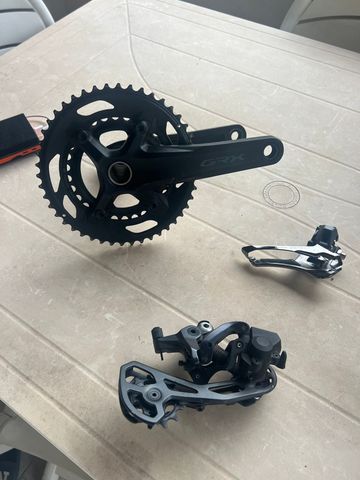 Used Shimano GRX rx 610 . 2x12 2025 Groupset
