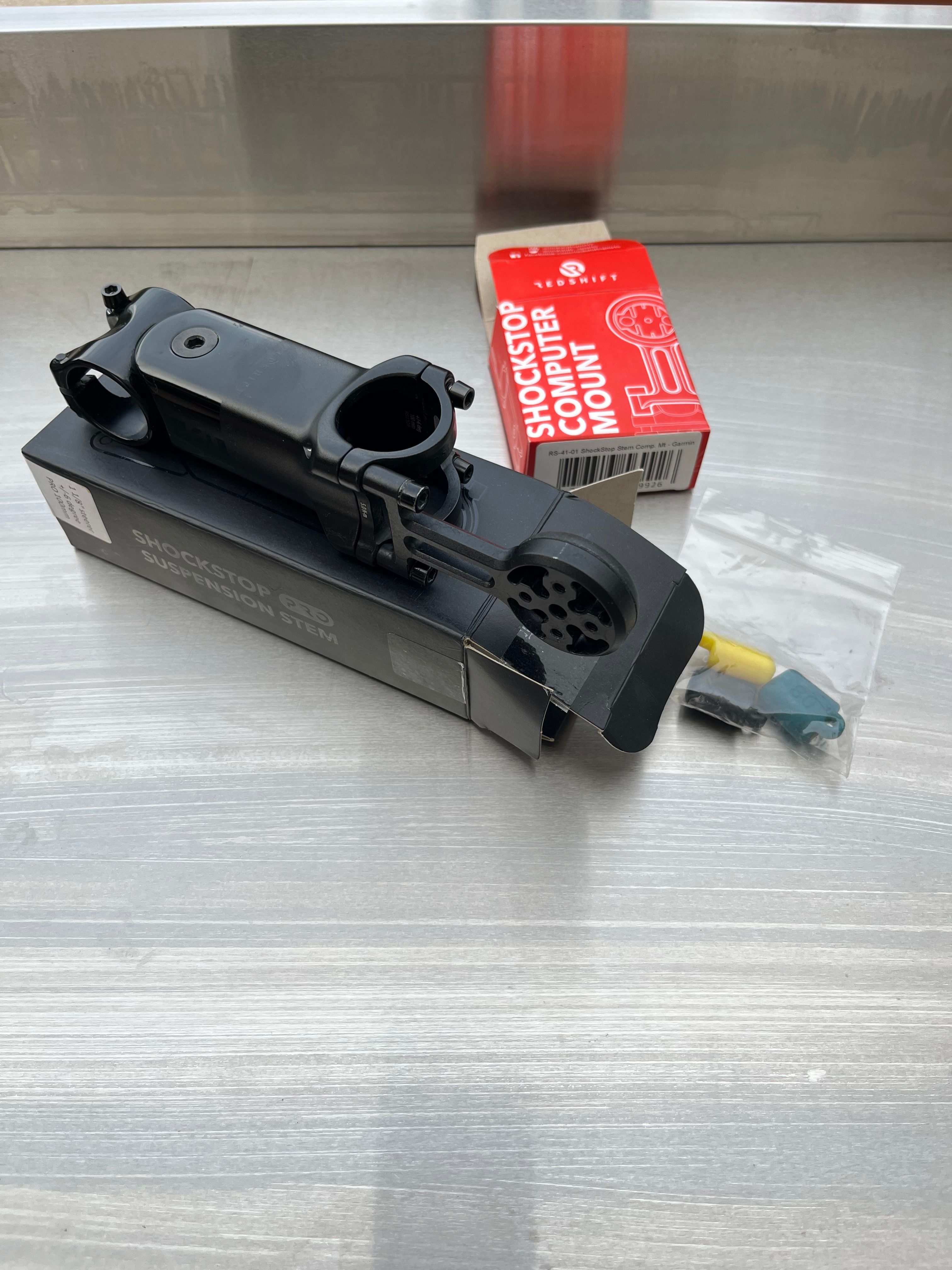 Redshift Redshift ShockStop PRO Suspension Stem Garmin mount 2023