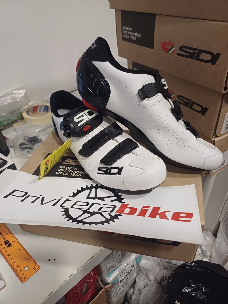 Použité Sidi SCARPA BDC SIDI ALBA 2 BIANCO/NERO 42 - CALBA2WHTBLK-42 2023 Cycling Shoes