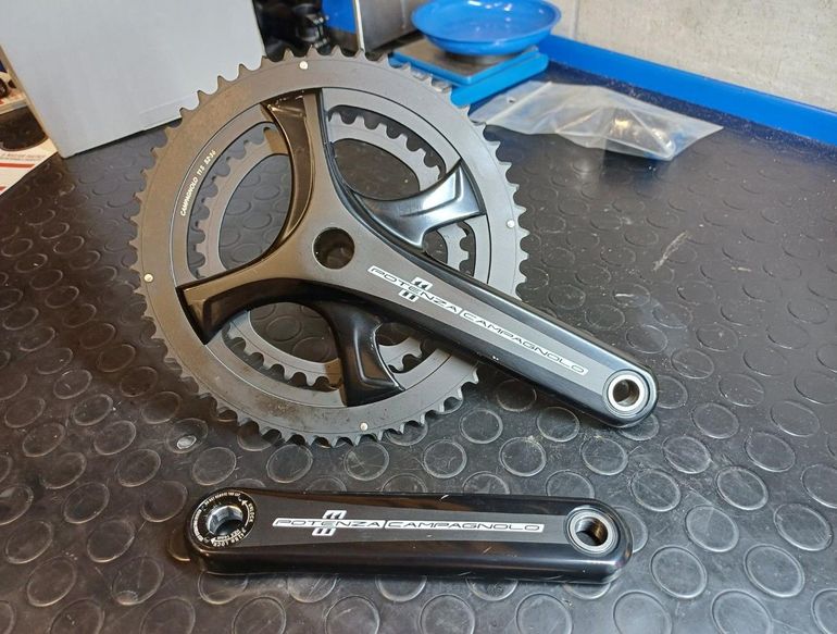 Campagnolo GUARNITURA CAMPAGNOLO POTENZA 11 BLACK POWER TORQUE