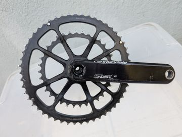 Used Cannondale SiSL 2 Driveside only crank 52/36 175 Drivetrain & Pedals