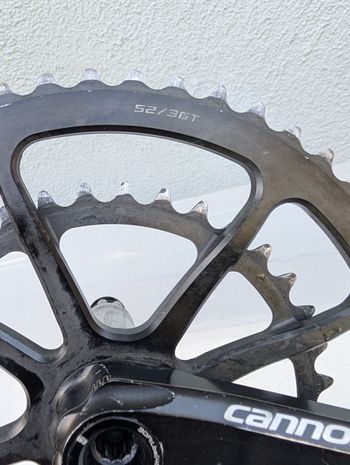 Used Cannondale SiSL 2 Driveside only crank 52/36 175 bike — image 2 of 5