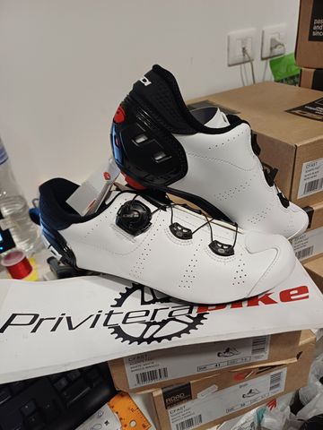 Sidi SCARPE BDC SIDI FAST BIANCO 39 - CFASTBIBI-39 2023 Cycling Shoes de segunda mano