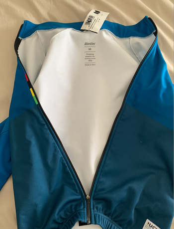 Used Santini Rainbow Winter Jacket 2024 bike — image 3 of 3