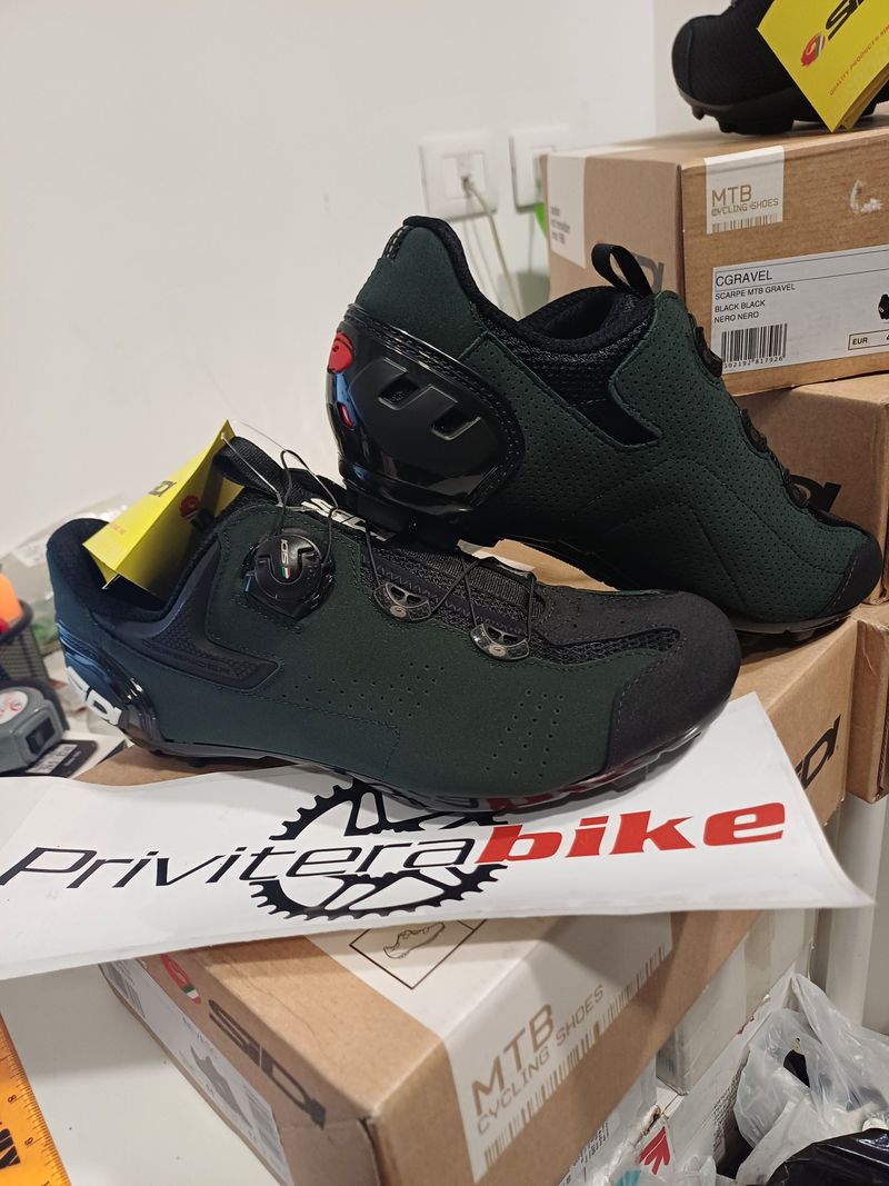 Gebrauchtes Sidi SCARPE MTB GRAVEL NERO/VERDE - CGRAVEL-NEVESC 2023 Cycling Shoes