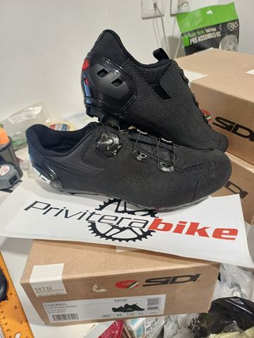 Sidi SCARPE MTB SIDI GRAVEL NERO 44 - CGRAVEL-NENE-44 2023 Cycling Shoes de segunda mano