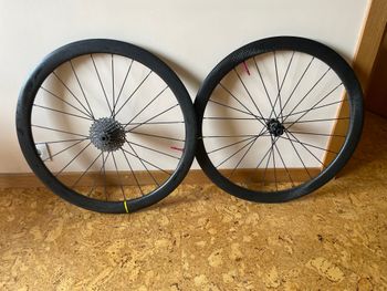 Used Mavic Cosmic Pro Carbon Ust Disc 45mm Wheels