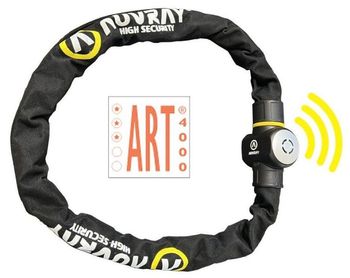 AUVRAY, ANTIVOL CHAINE ALARME ART3 "C-BLOC90 PRO ALERT" 100CM DIAM:10MM