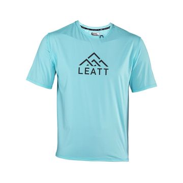 Brugt LEATT Maglia MTB Trail X-Flow 1.0 elaticizzata e ultra leggera Azzurra 2025 Cycling Clothing